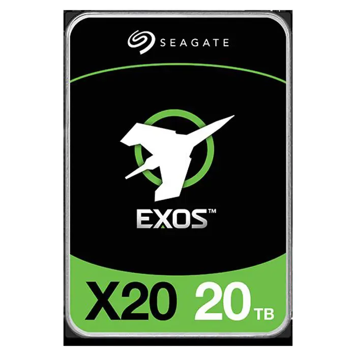 Seagate 20 TB 3,5" HDD, Exos X20, 7200 RPM , 256MB, SATA, SGT-ST20000NM007D-RMA