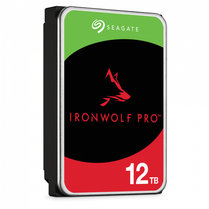 SEAGATE HDD Ironwolf pro NAS (3.5/12TB/SATA/rmp 7200)