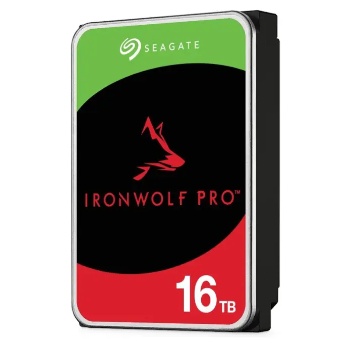 SEAGATE HDD Ironwolf pro NAS (3.5/16TB/SATA/rmp 7200)