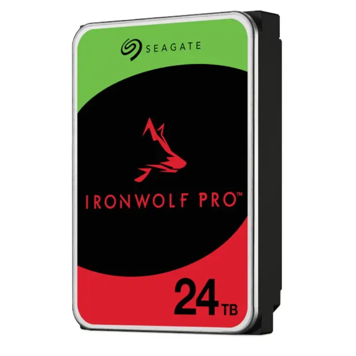 SEAGATE HDD Ironwolf pro NAS (3.5/24TB/SATA/rmp 7200)