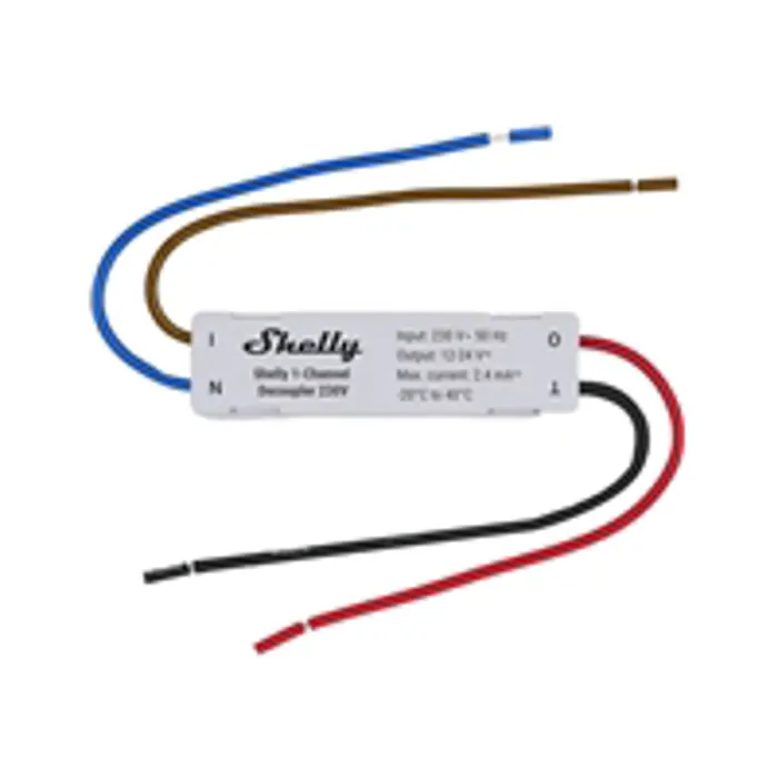 SHELLY 1-Channel 230V Decoupler, FG3800238072117