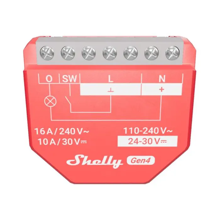 SHELLY 1PM Gen4 2-pack PM Switch, FG3800238070724