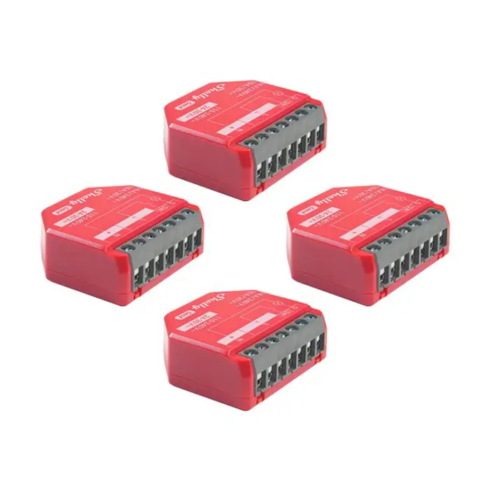 SHELLY 1PM Gen4 4-pack PM Switch, FG3800238070731