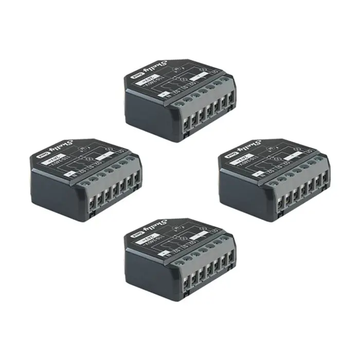 SHELLY 2PM Gen4 4-pack PM Switch, FG3800238070762