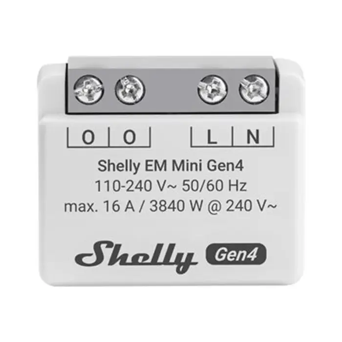 SHELLY EM Mini Gen4 Energy Meter, FG3800238070823