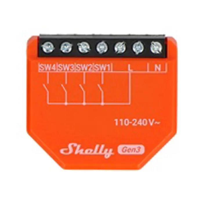 SHELLY i4 Gen3 Input Controller, FG3800235261828
