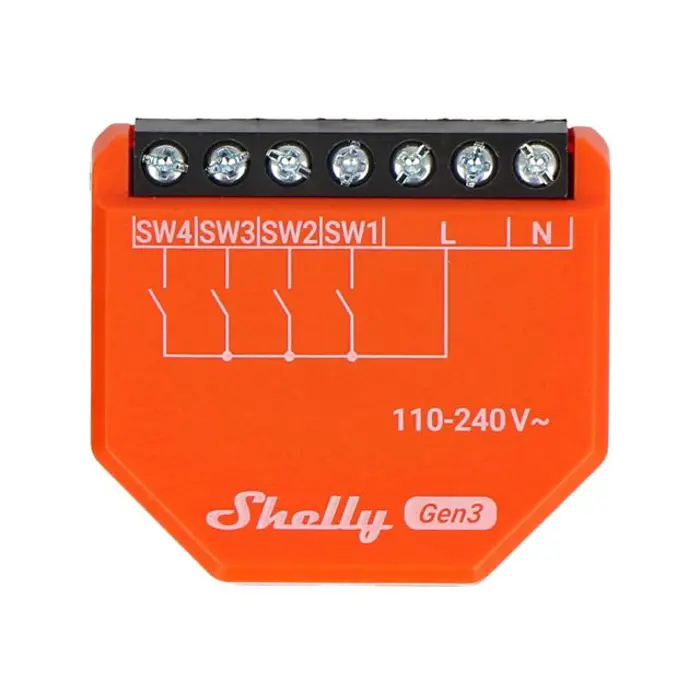 SHELLY i4 Gen3 Input Controller, FG3800235261828