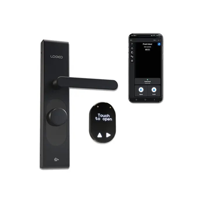 SHELLY LOQED Touch Black Smart Lock, FG8719326820194