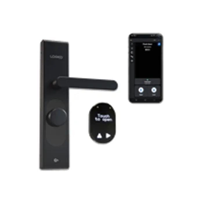 SHELLY LOQED Touch Black Smart Lock, FG8719326820194