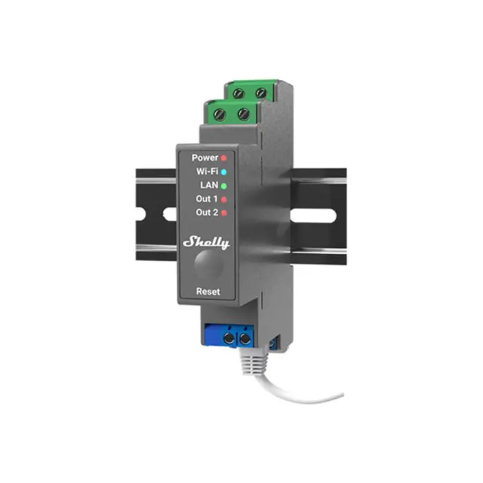 SHELLY Pro 2 Smart Relay, FG3800235268025