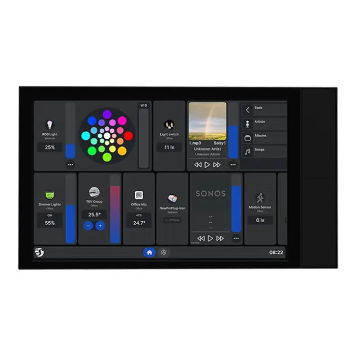 SHELLY Wall Display XL Black Display, FG3800238073008