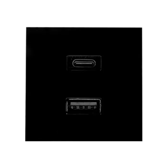 SHELLY Wall Stand Black USB Charger, FG3800235269664