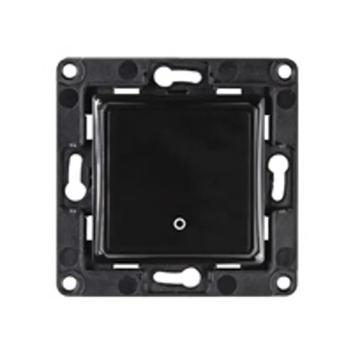 SHELLY Wall Switch 1 Black Switch, FG3800235266168