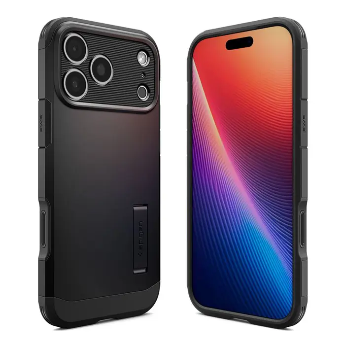 Spigen Tough Armor T MagSafe, black - iPhone 17 Pro, 74823