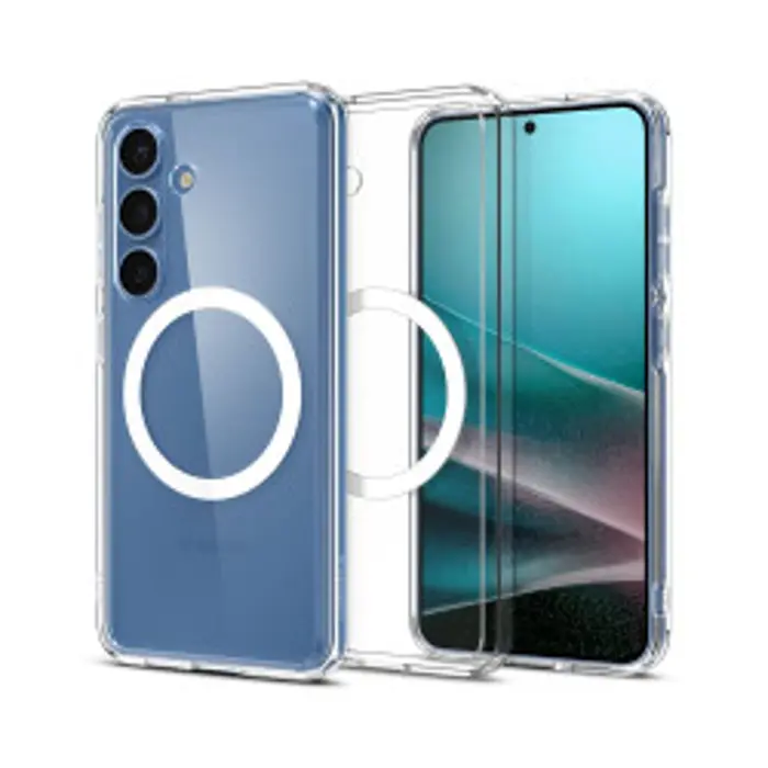 Spigen Ultra Hybrid MagSafe, clear white - Samsung Galaxy S25+ (ACS08981), 69419