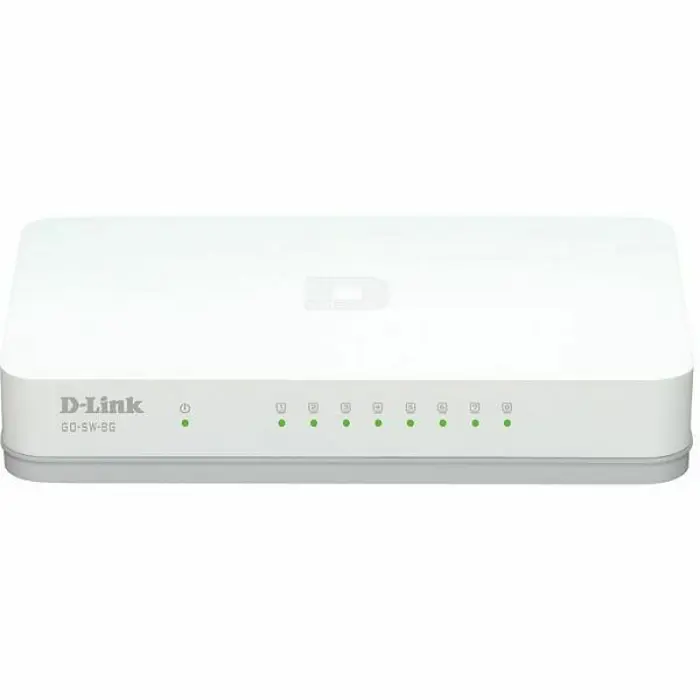 Switch 8-portni gigabitni D-Link GoSwitch8G
