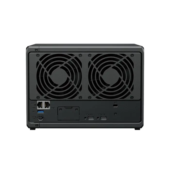 Synology DS1525+ DiskStation 5-bay All-in-1 NAS server, AMD Ryzen V1500B, Memory: 8 GB, LAN:2x 2.5GbE, 2x USB 3.2 Gen1, 2x USB-C, 74747