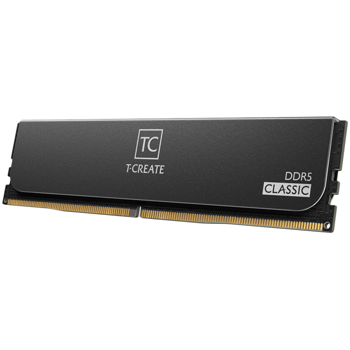 TEAMGROUP CLASSIC DDR5 DESKTOP MEMORY 16GB(1x16GB) 5600MHz CL46 44800 MB/s, CTCCD516G5600HC4601