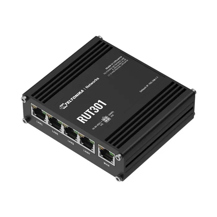 TELTONIKA NETWORKS RUT301 Ethern. Router, RUT301000000