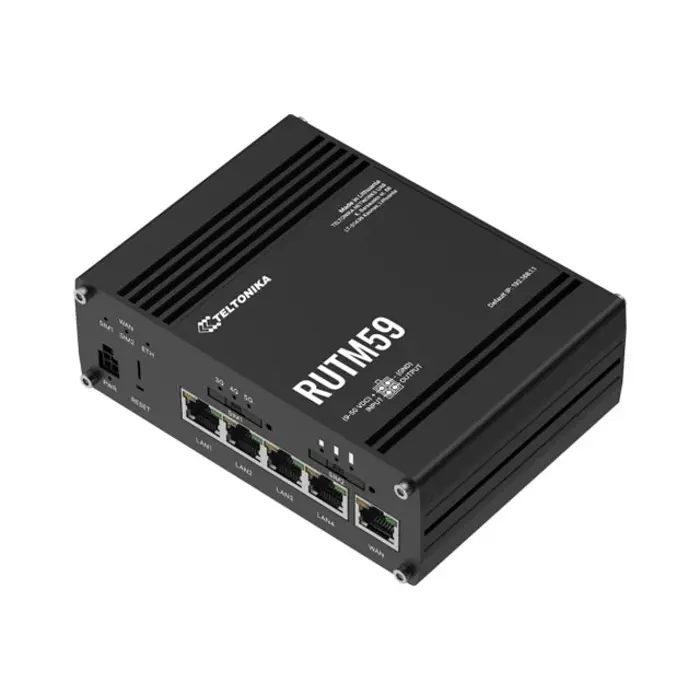 TELTONIKA NETWORKS RUTM59 5G Router, RUTM59000000