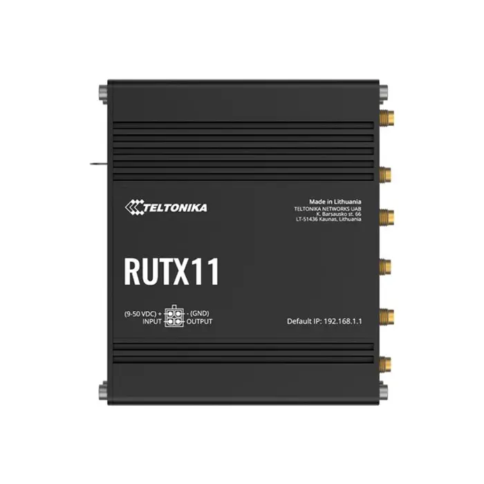 TELTONIKA NETWORKS RUTX11 eSIM version, RUTX11240000
