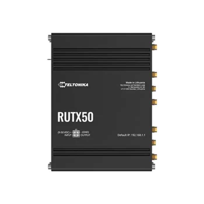 TELTONIKA NETWORKS RUTX50 Router 5G WIFI, RUTX50000000