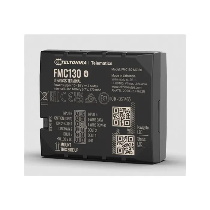 TELTONIKA TELEMATICS FMC130 4G EMEA MEIG, FMC130KYU801