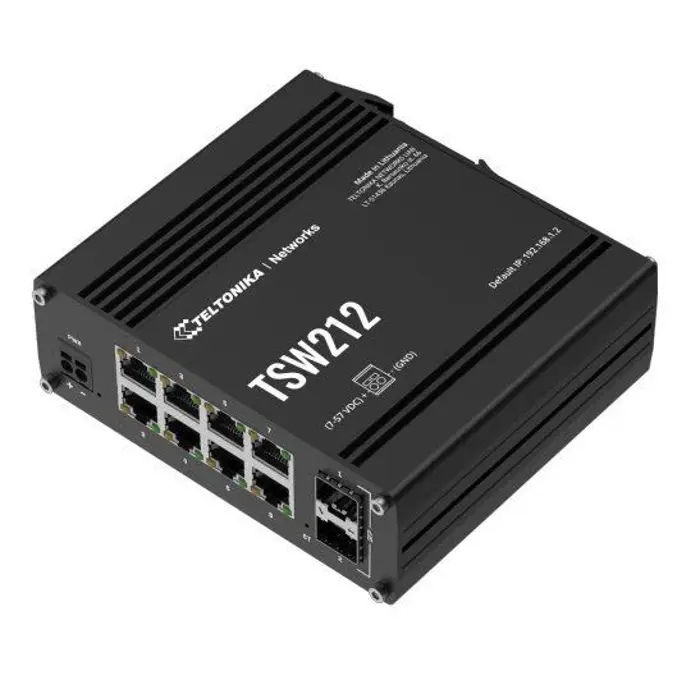 Teltonika TSW212 Managed Network Switch, TLT-TSW212