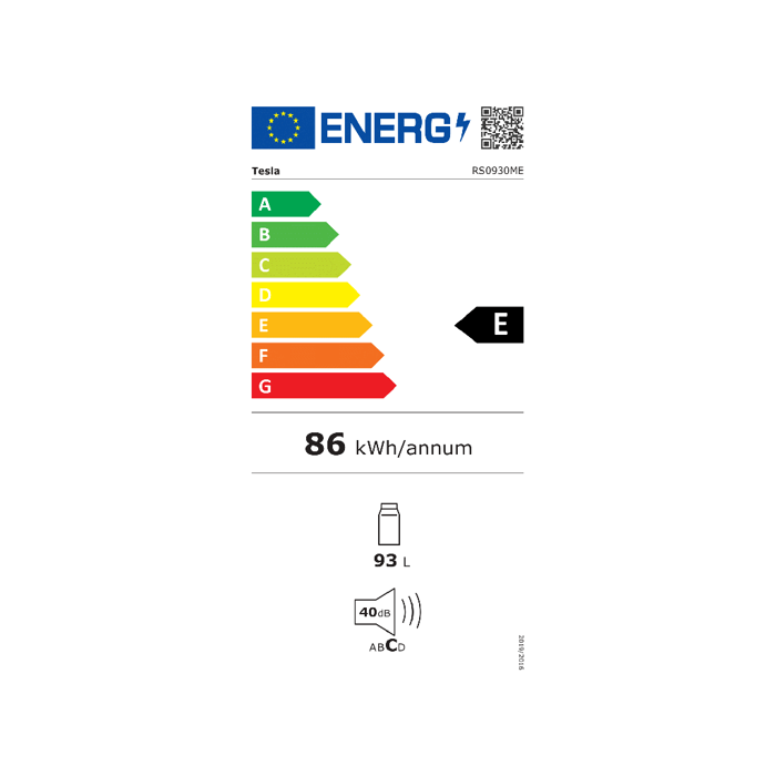 Tesla hladnjak RS0930ME, 93L/ bez IceBox-a