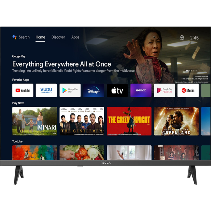 Tesla TV 32E635BHS, 32" Android TV, HD Ready
