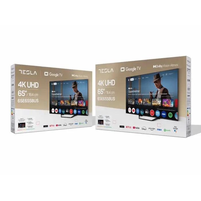 Tesla TV 65E655BUS, 65" GoogleTV, 4K UHD