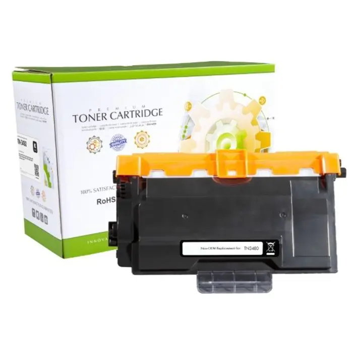 Toner Static Control Brother Brother TN-3480, Black, INK-002-03-SN3480