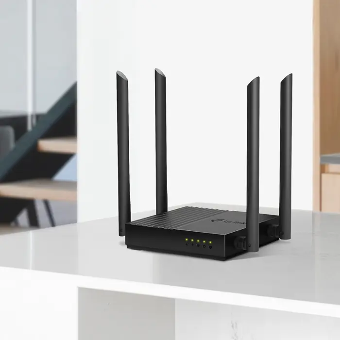 TP-Link AC1200 Archer C64 bežični usmjerivač (Dual-Band Gigabit Router) 400Mbps/867Mbps (2.4GHz/5GHz), 802.11a/b/g/n/ac, 1×G-WAN, 4×G-LAN, 4 antene , Archer C64-LS