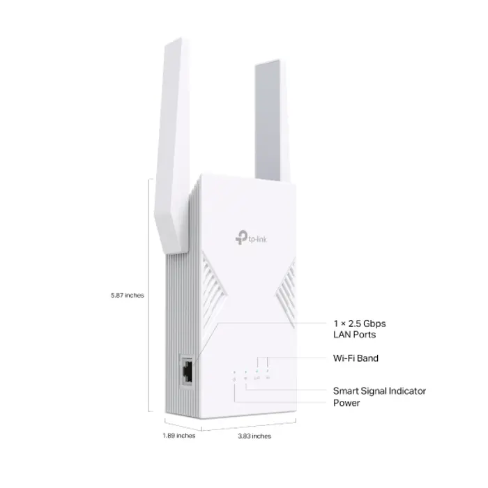 TP-Link BE3600 bežični pojačivač dometa WIFi 7(Range Extender), RE225BE