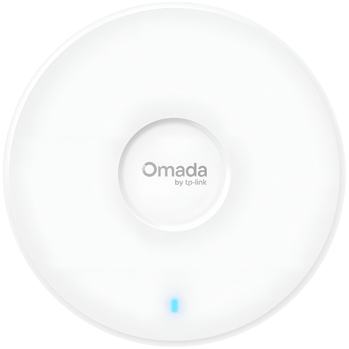 TP-Link EAP720 Omada BE3600 Ceiling Mount Dual-Band Wi-Fi 7 Access Point, 1x2.5G RJ45 Port, 688Mbps at 2.4 GHz + 2880 Mbps at 5 GHz, 802.3at POE+ and 12V DC ,4xInternal Antennas,4 Streams, MU-MIMO,