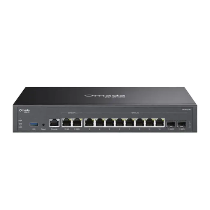TP-Link ER7412-M2 Omada Multi-Gigabit VPN Gateway, TPL-ER7412-M2