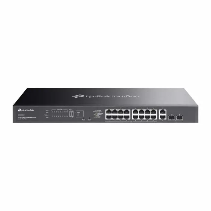 TP-Link Omada 20-Port Gigabit Easy Managed Switch with 16-Port PoE, TPL-ES220GMP