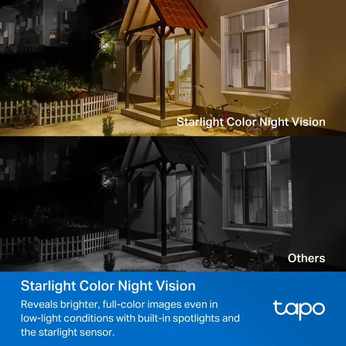 TP-Link Tapo C460 kamera + Tapo A201 Solar panel 4K 8MP, H.264, Color Night Vision, microSD, dvosmjerni audio, detekcija pokreta, vodootporna IP66, Wi-Fi, Tapo app, Tapo C460 KIT