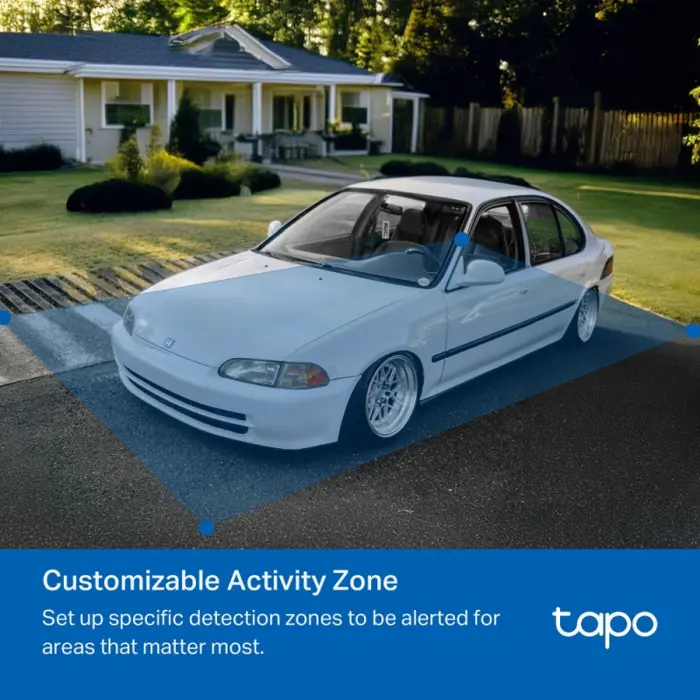 TP-Link Tapo C520WS bežična vanjska kamera 2K QHD (2560×1440 px) H.264 video, 4MP, RJ45, microSD do 512GB,(360° Pan/130° Tilt, Day/Night, dvosmjerni audio, detekcija pokreta, IP66, Android/iOS, Tapo C