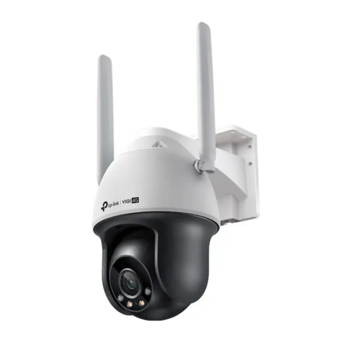TP-Link VIGI 4MP Outdoor Full-Color 4G Pan Tilt Network Camera (4mm), TPL-VIGI C540-4G-4