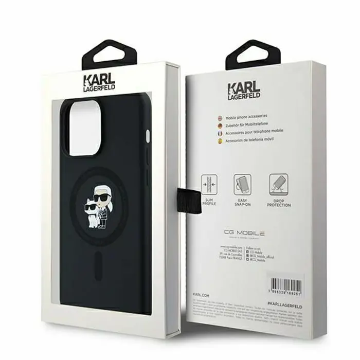 TPU Karl Lagerfeld maska za iPhone 15 Pro Max KLHMP15XSCMKCRHK