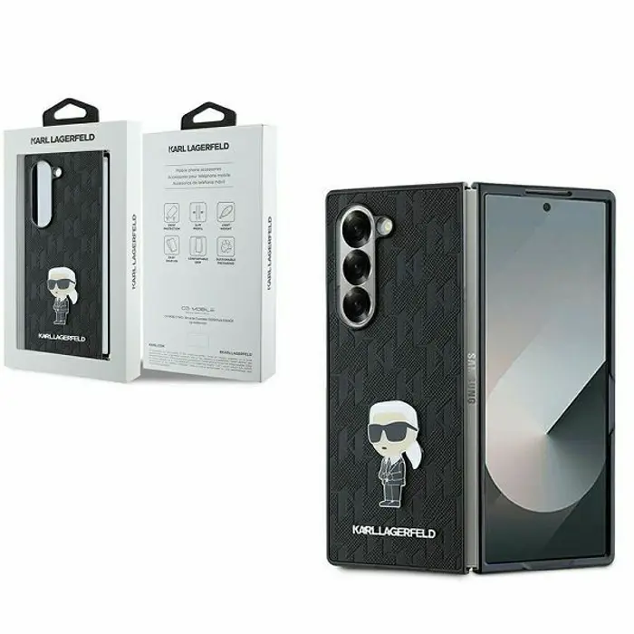 TPU Karl Lagerfeld maska za Samsung Galaxy Z Fold6 KLHCZFD6SAPKINPKK
