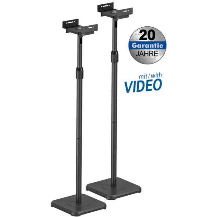 Transmedia 2 height-adjustable speaker stands, TRN-HS34-L