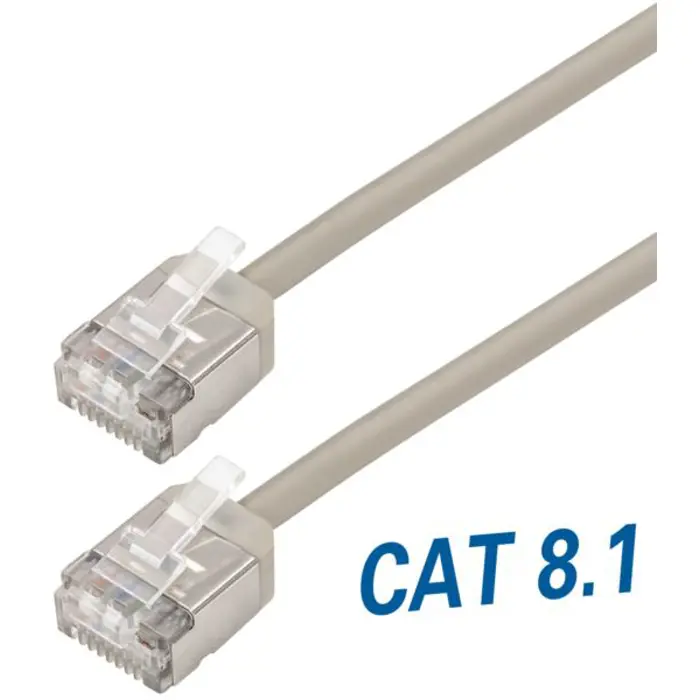 Transmedia Cat8.1 Thin flexible U FTP patch cable, 5m, TRN-TI54-5L