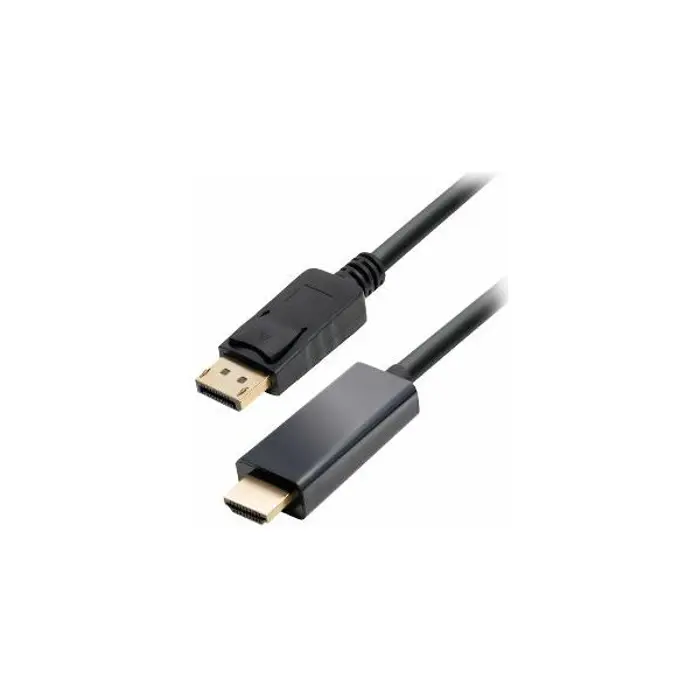 Transmedia DisplayPort plug to HDMI plug, 1,0 m
