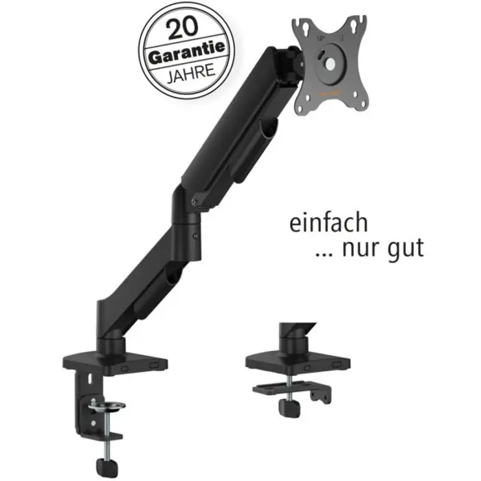 Transmedia Flexible monitor mount with spring system, TRN-HEG9-L