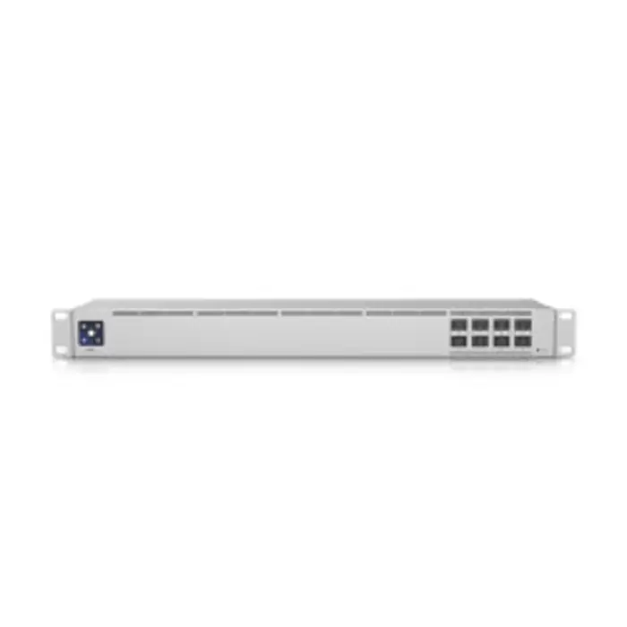 Ubiquiti UniFi Aggregation Layer2 Switch, 8×10G SFP+, Touch screen LCD, Rackmount (USW-Aggregation), 61698