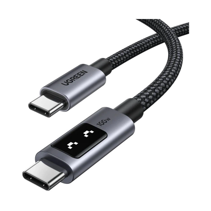 UGREEN Uno USB-C (M) na USB-C (M), PD 100W, 480 Mbps, 2m, 70951