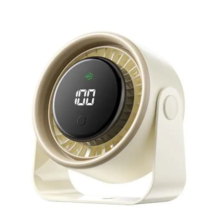 Vention Desktop Air Circulation Fan Gray Smart Digital Display, VEN-PBJN0-PRO