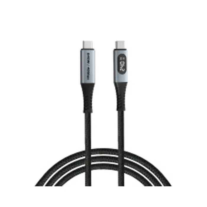 Verbatim Sync & Charge kabel USB-C na USB-C 240W 40 Gbps zaslon 120 cm, V031849